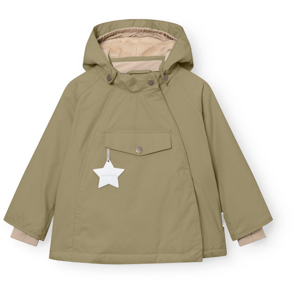 Køb Mini A ture Aloe Green Matwang Fleece Lined Winter Jacket. GRS