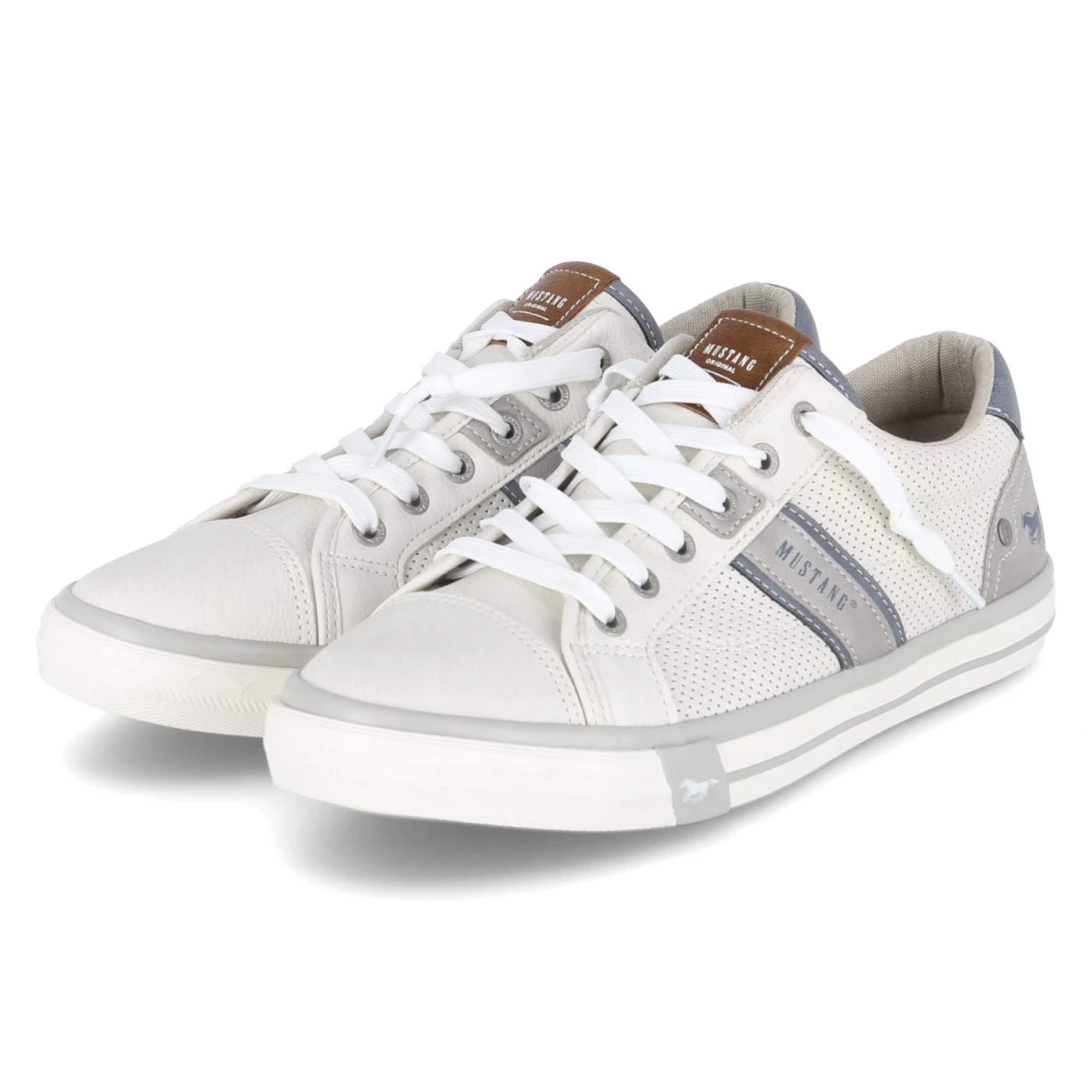 MustangLow Sneaker - WEISS