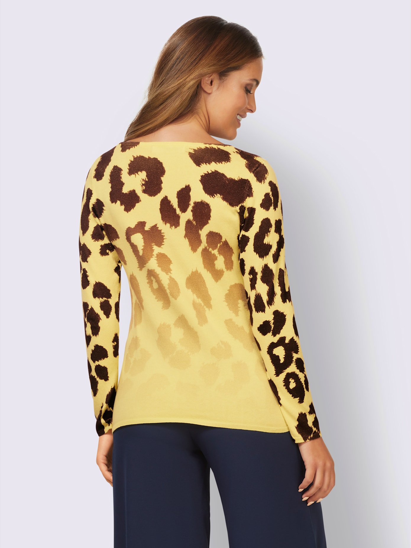 Pull imprimé pourcentage de coton