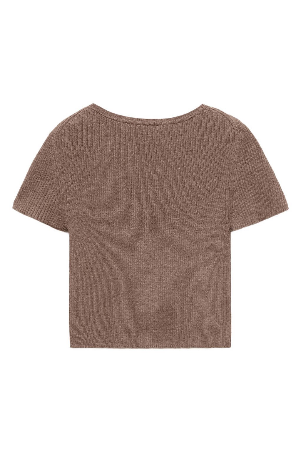 Mango Kids T-shirt bruin