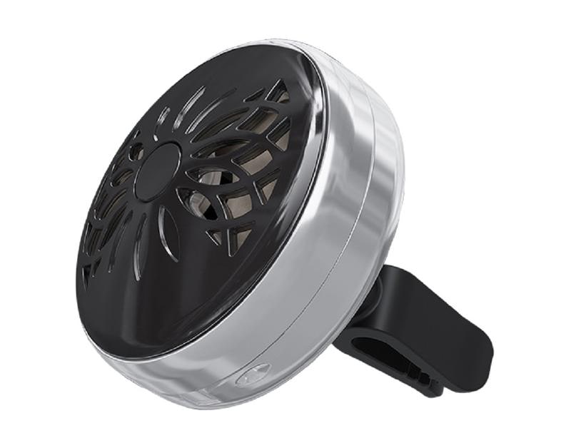 Maison Berger Autodiffusor Technik Flower Schwarz/Silber Lufterfrischer für Auto