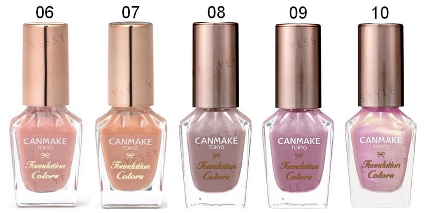 Canmake - Foundation Nagelkleuren