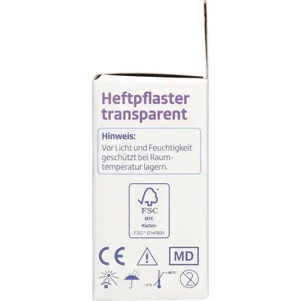 Heftpflaster transparent