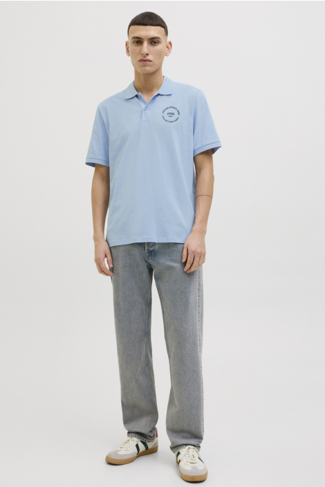 Jack & Jones blauwe heren polo