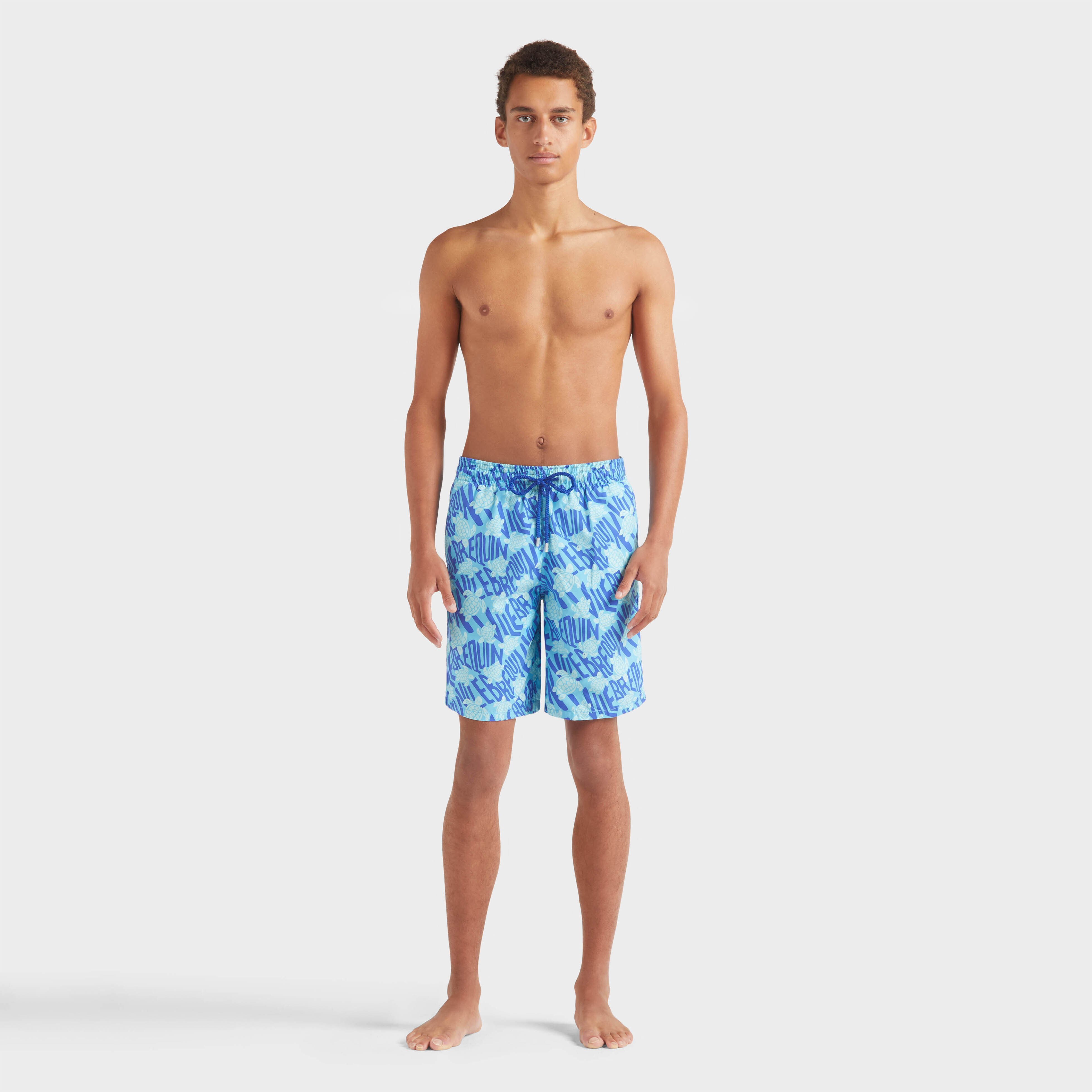 Maillot de bain long homme Ronde des Tortues Logo