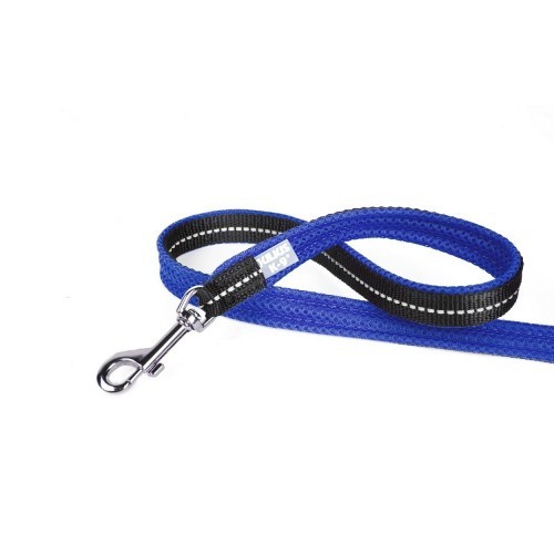 Guia Julius Powair para cães grandes com mosquetão, azul