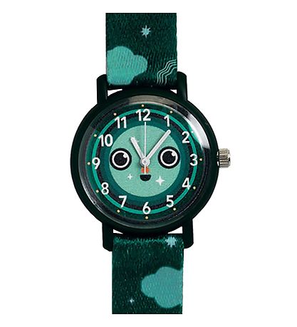 Djeco Armb?ndsur - Montre Night - Sort/ Grøn