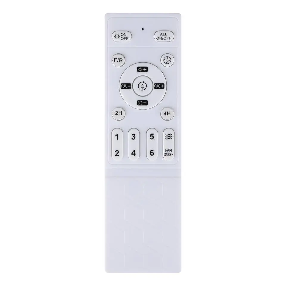 EGLO Sayulita Plafondlamp met ventilator - DC LED-CCT - Wit/Zwart