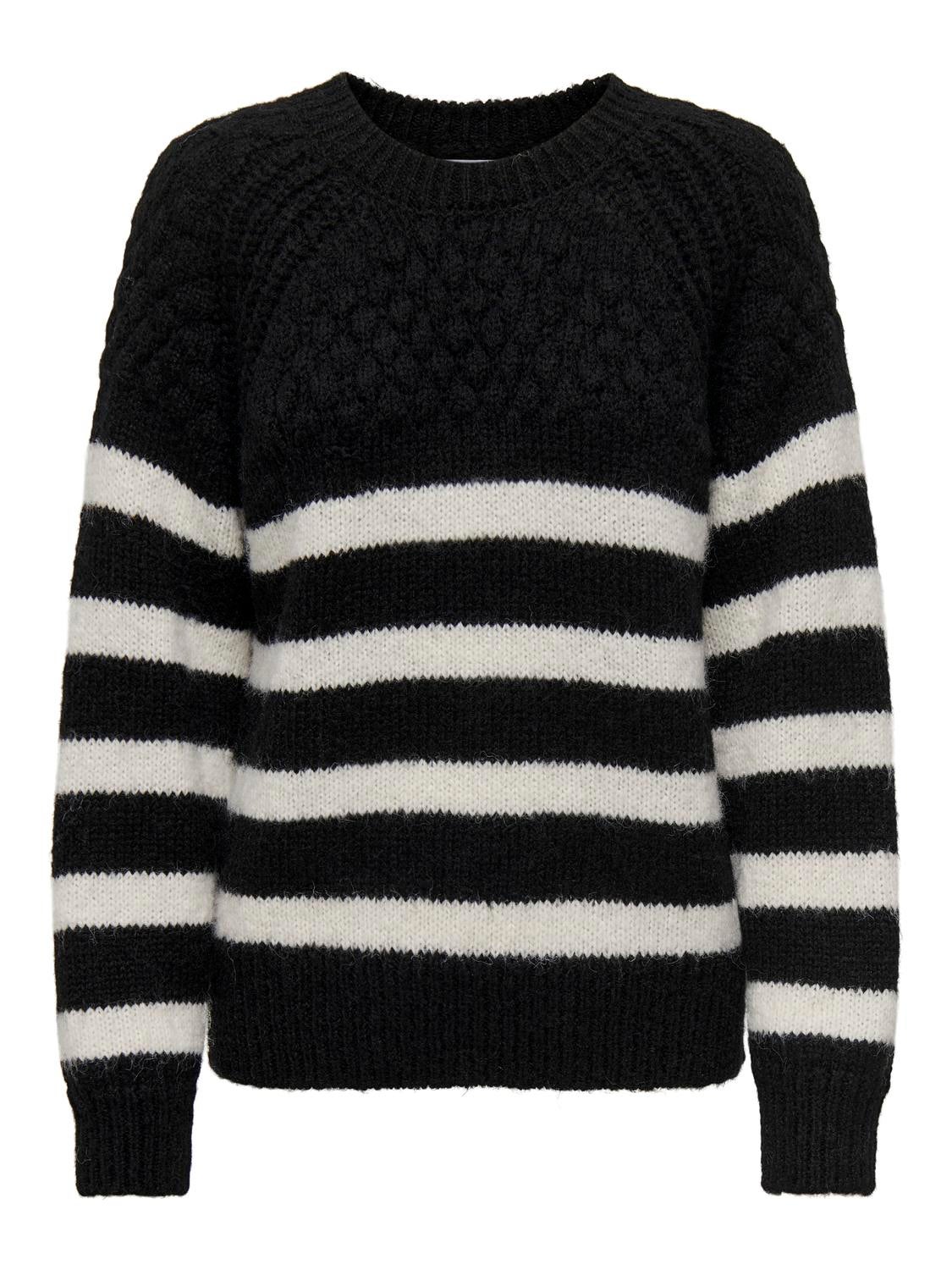 ONLBILLIE Strickpullover Black