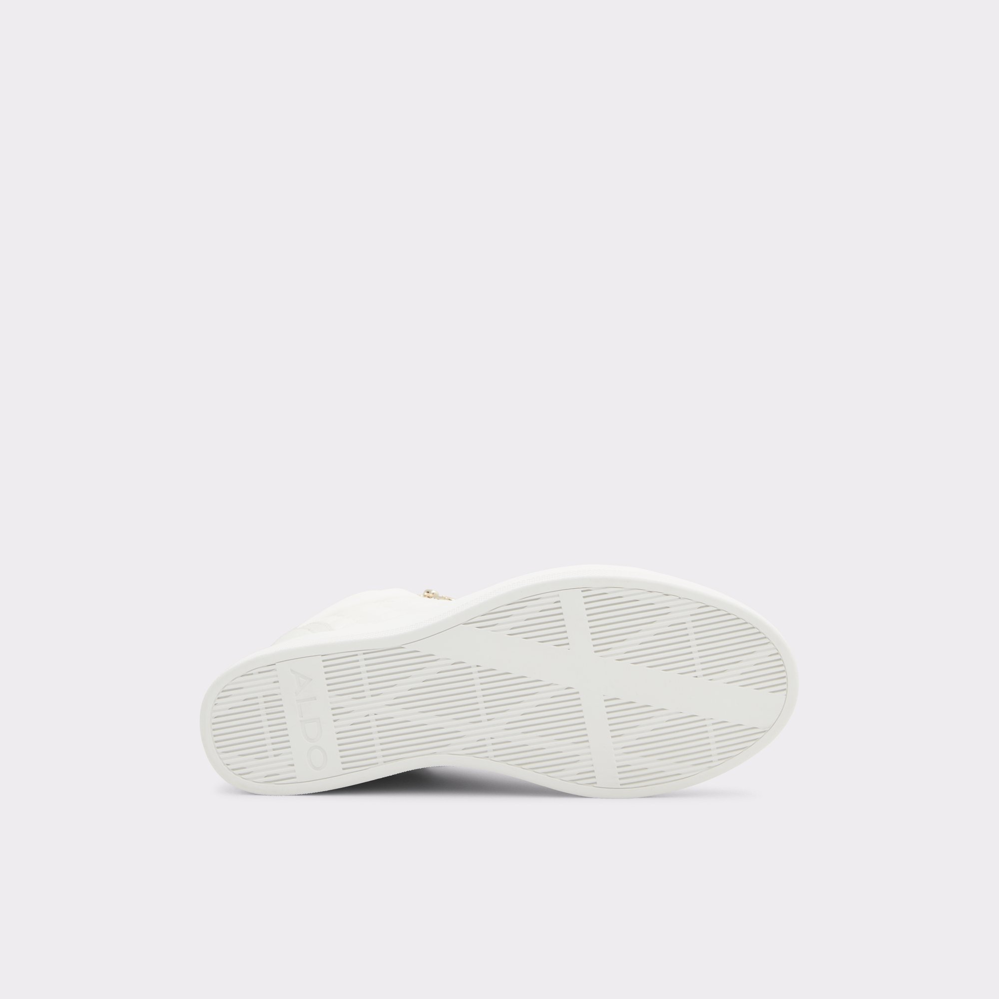 Ailannah White Synthetic Quilted Women High top sneakers