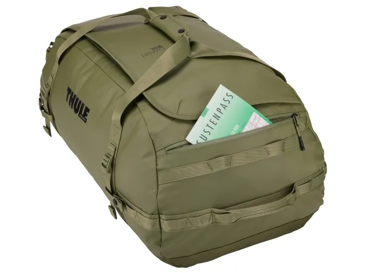 Thule Chasm - Bærepakke - 90L - 900D polyester, phthalate-free laminate - olivine-grøn