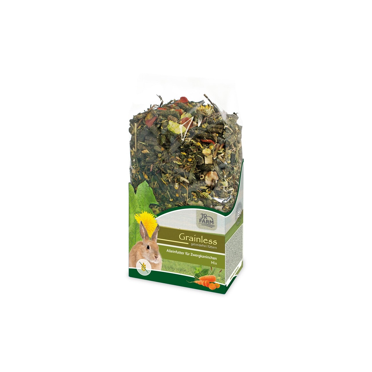 JR Farm Grainless Mix Zwergkaninchen 10 kg