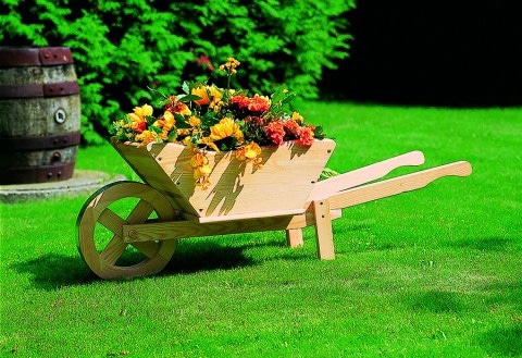 promadino Pflanzkübel »Pflanzkarre« BxTxH: 113x32x40 cm