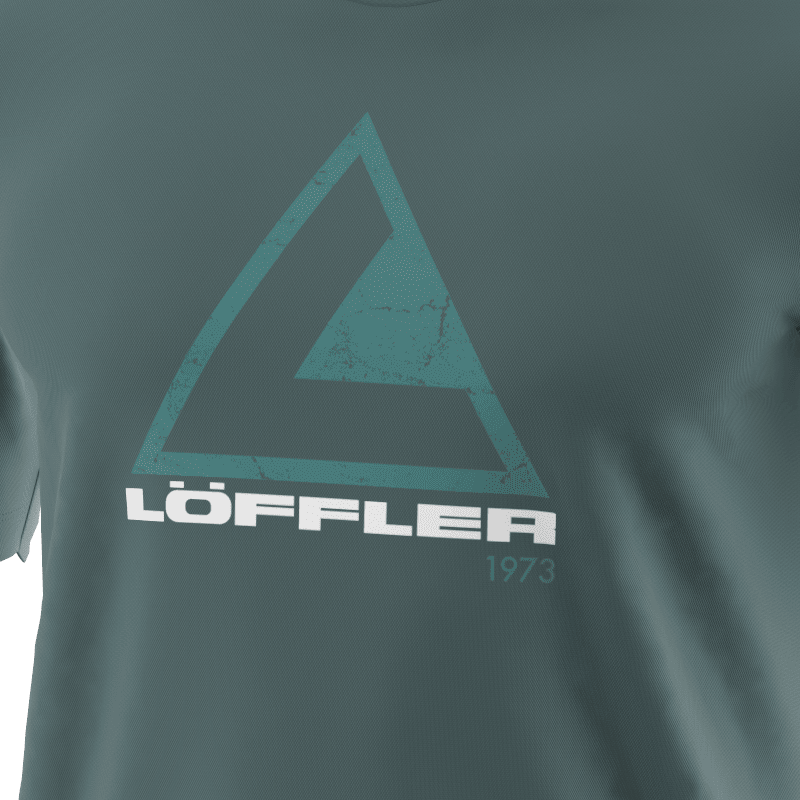 Loeffler Printshirt L50 heren t-shirt - Green