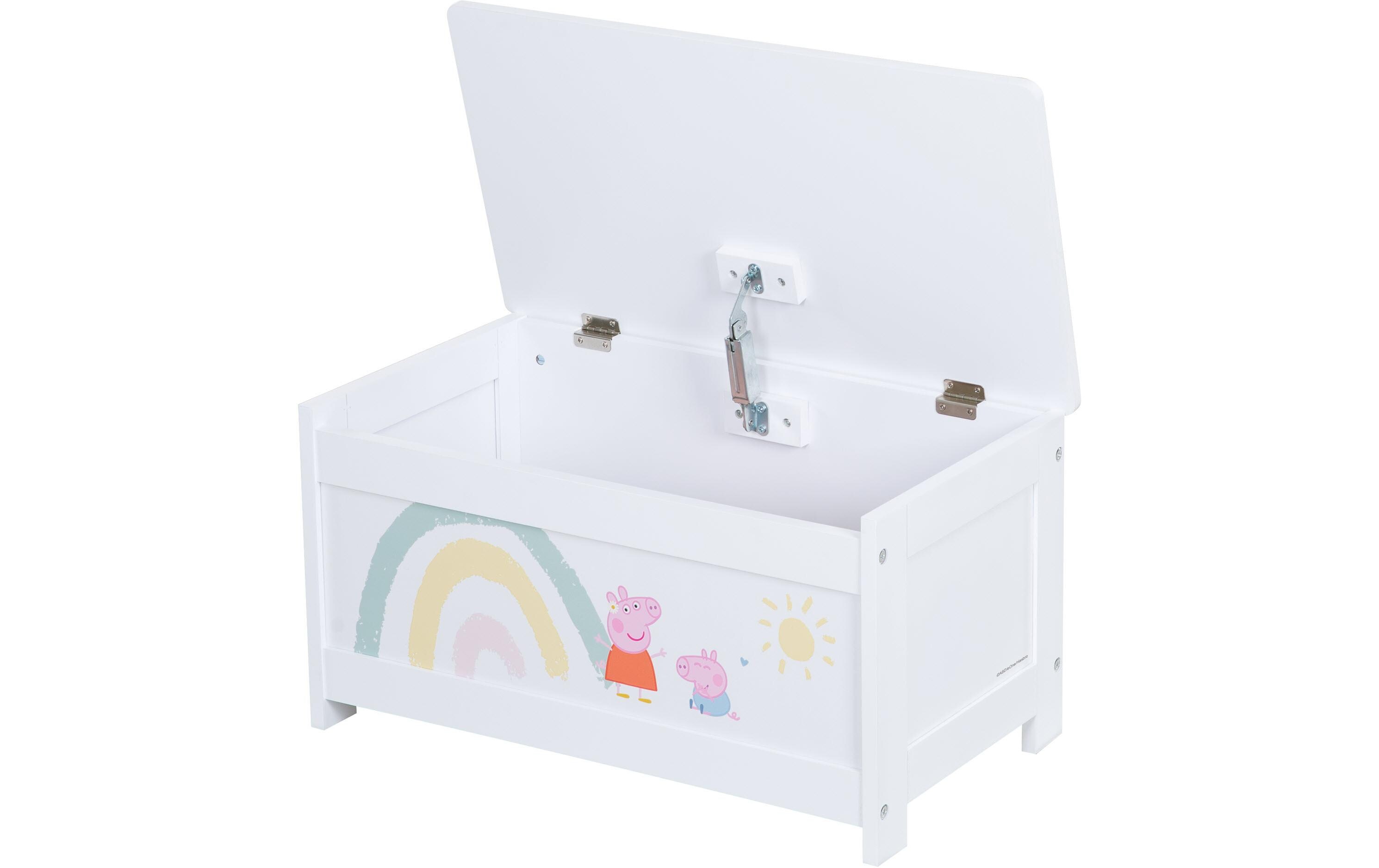 Spielzeugtruhe Peppa PigMultifunktionelle Truhenbank