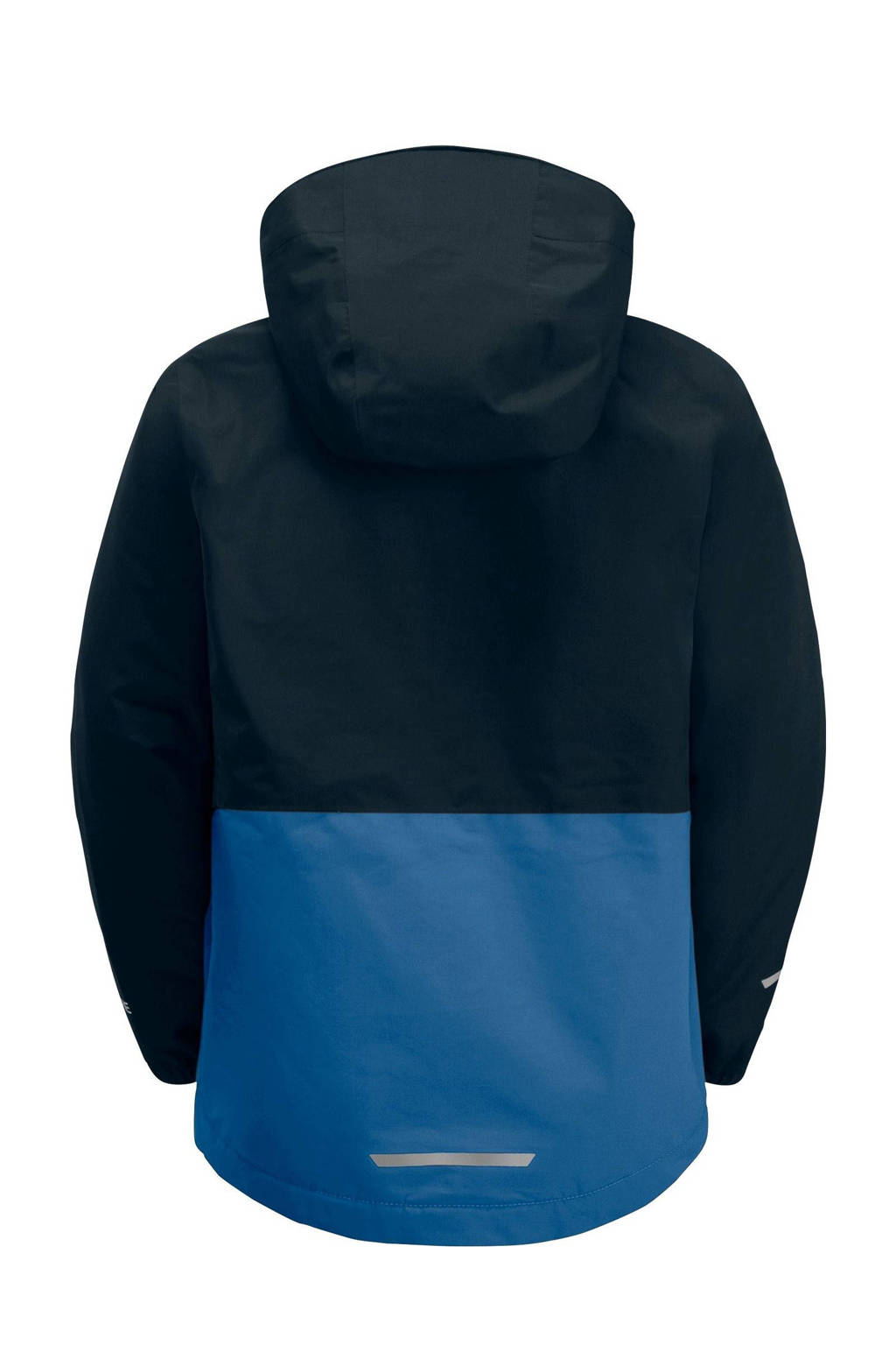 Jack Wolfskin jas Snowy Days donkerblauw/kobalt