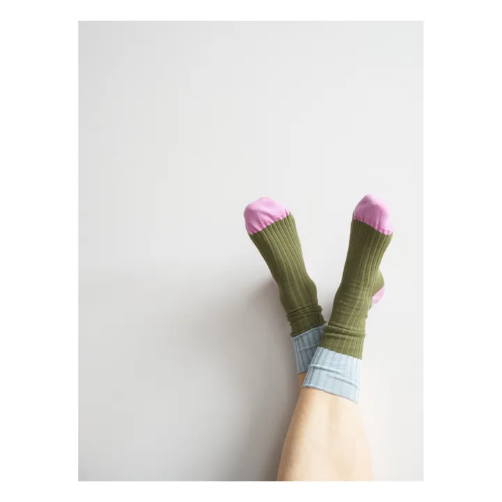 La cerise sur le gâteau Chaussette Yvette | Olive