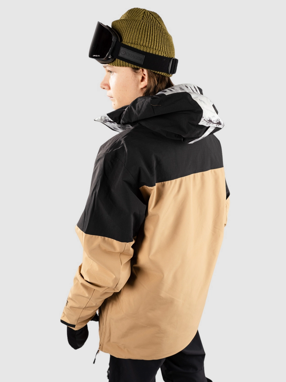 Picture Occan Anorak a tannin/black