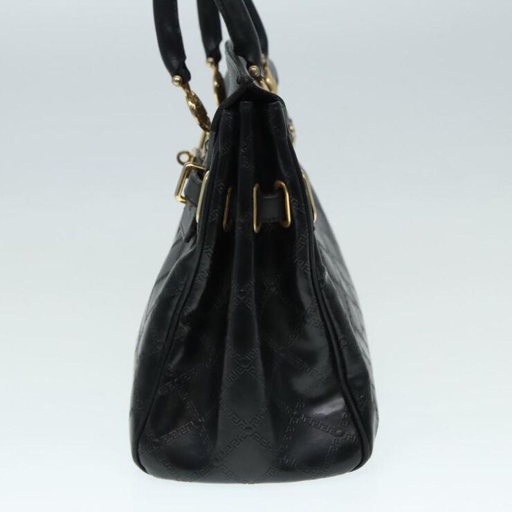 Versace Vintage Versace Handbag Black