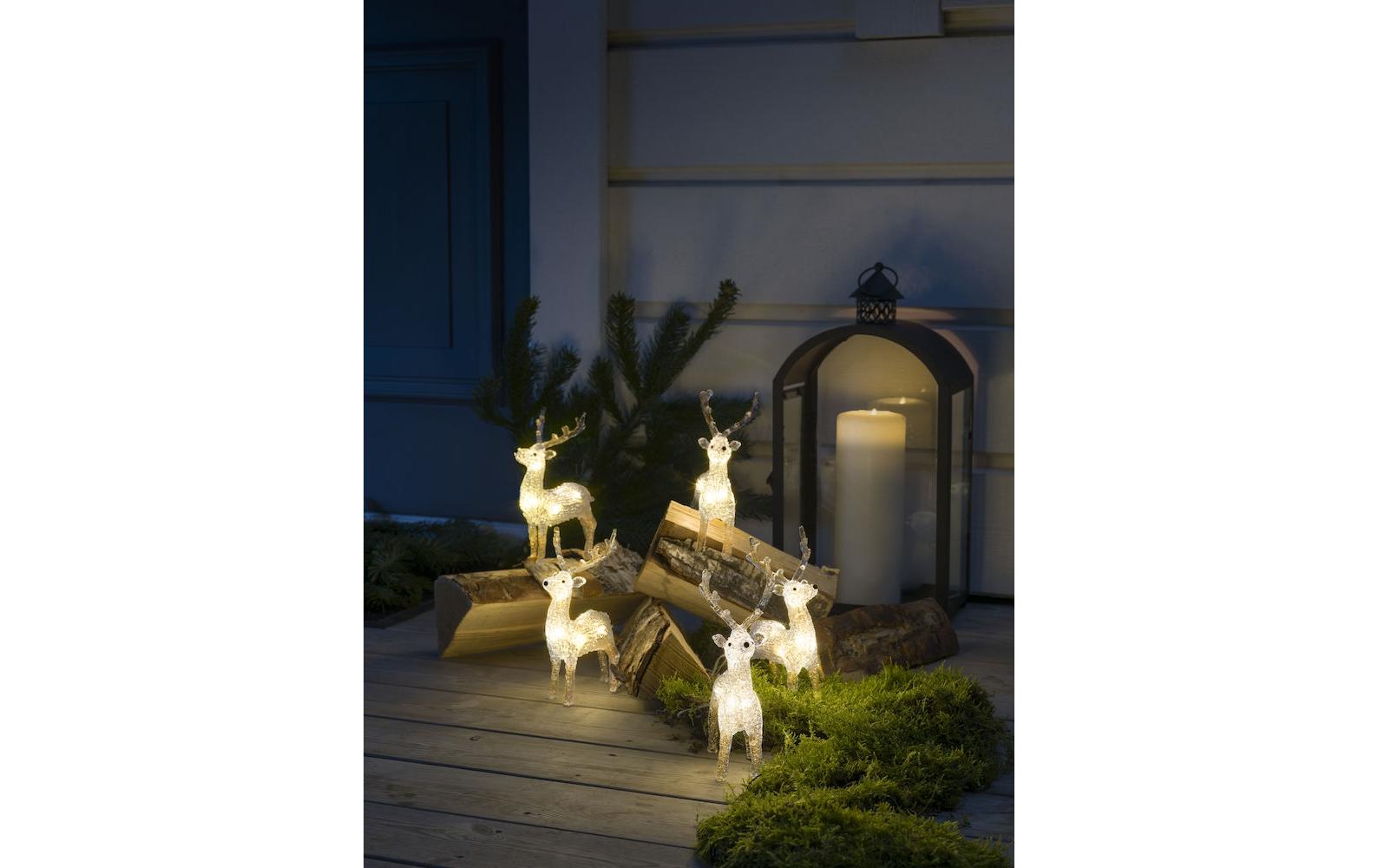 LED-Figur Rentier 5 x 8 LEDRentieren für den Aussenbereich