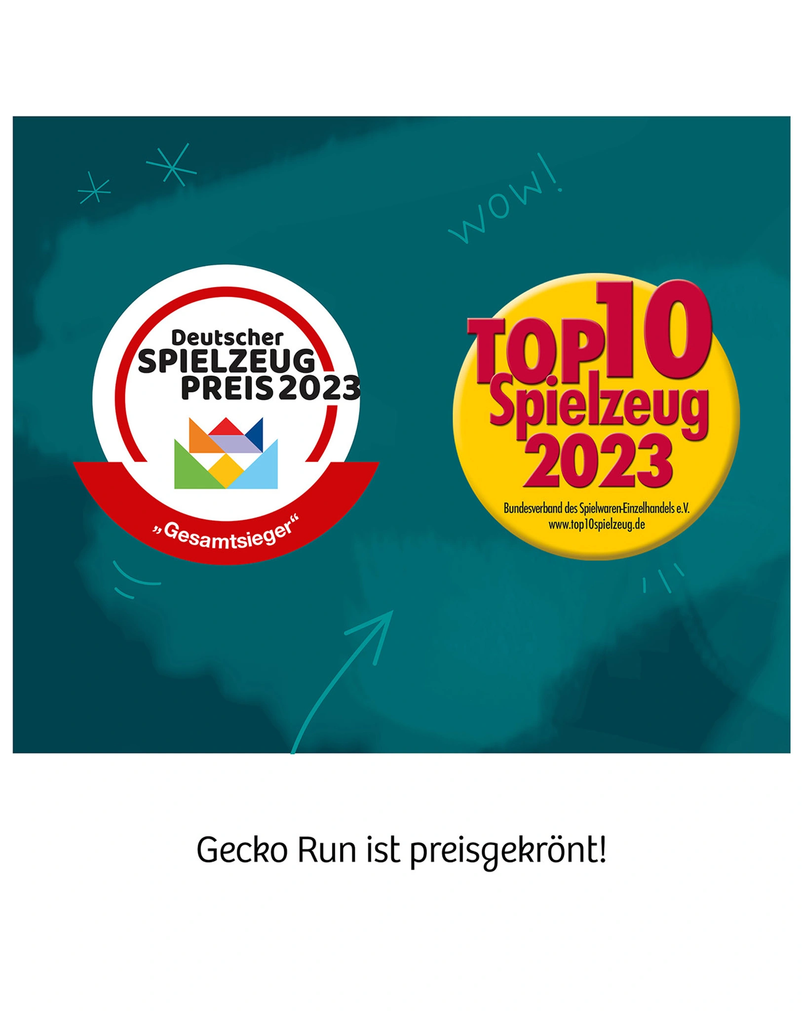 Kugelbahn GECKO RUN - STARTER SET in bunt