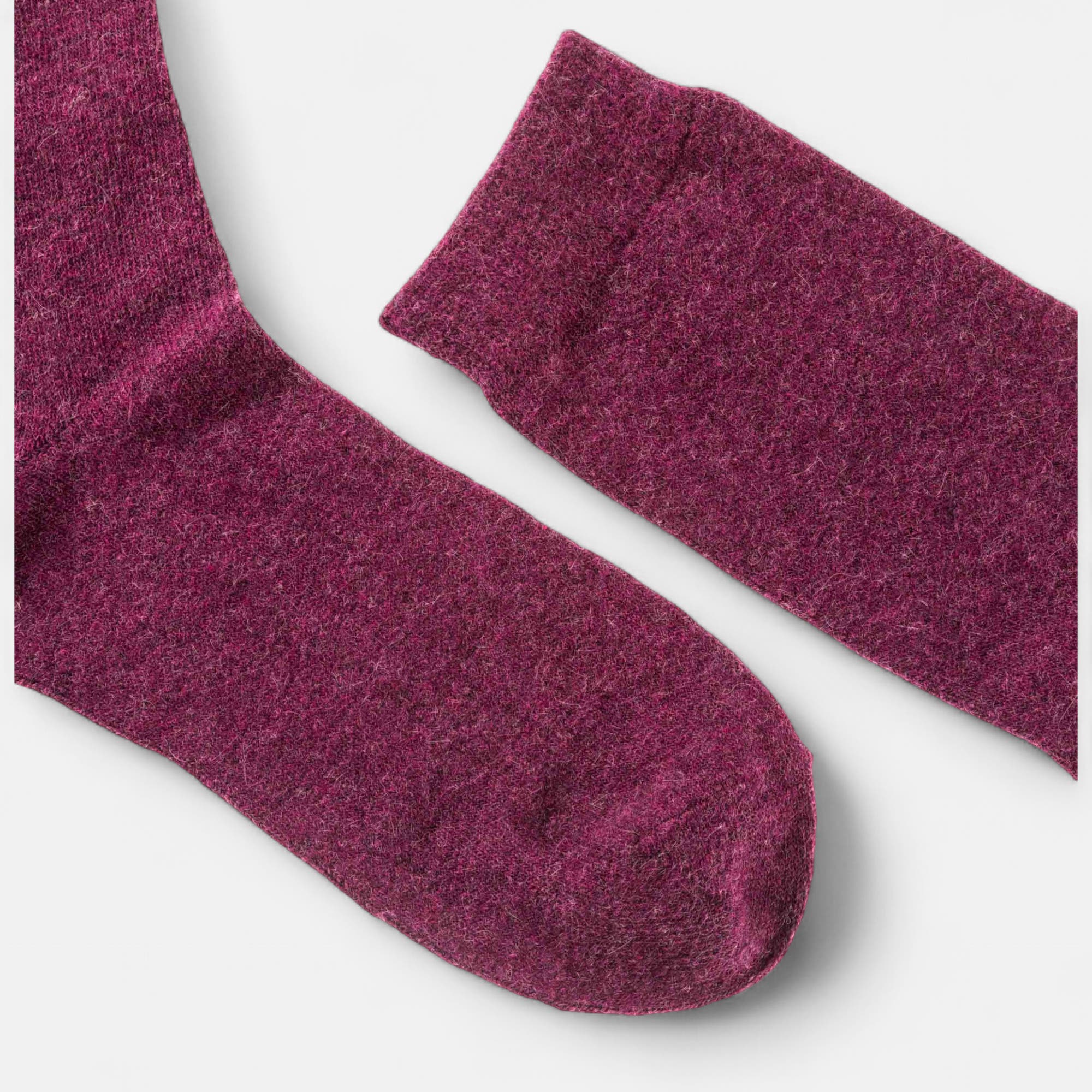 Chaussettes Femme bordeaux