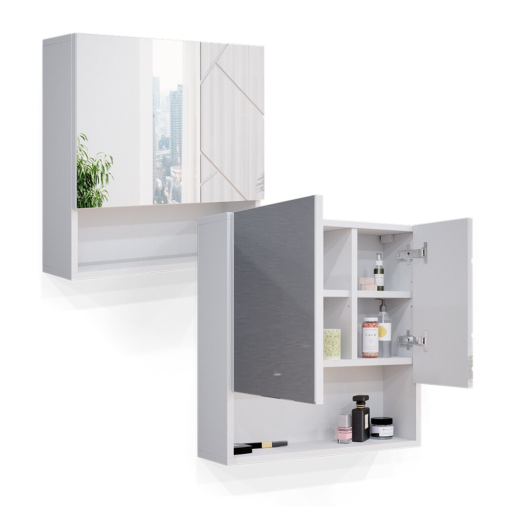Vicco Spiegelschrank Badschrank Badezimmerspiegel Irma Spiegel Hängeschrank Bad