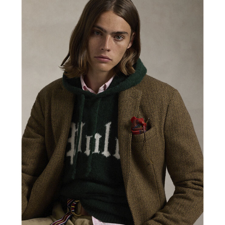 Polo Ralph Lauren ALPACA BLEND-LSL-PLO Moss agate combo