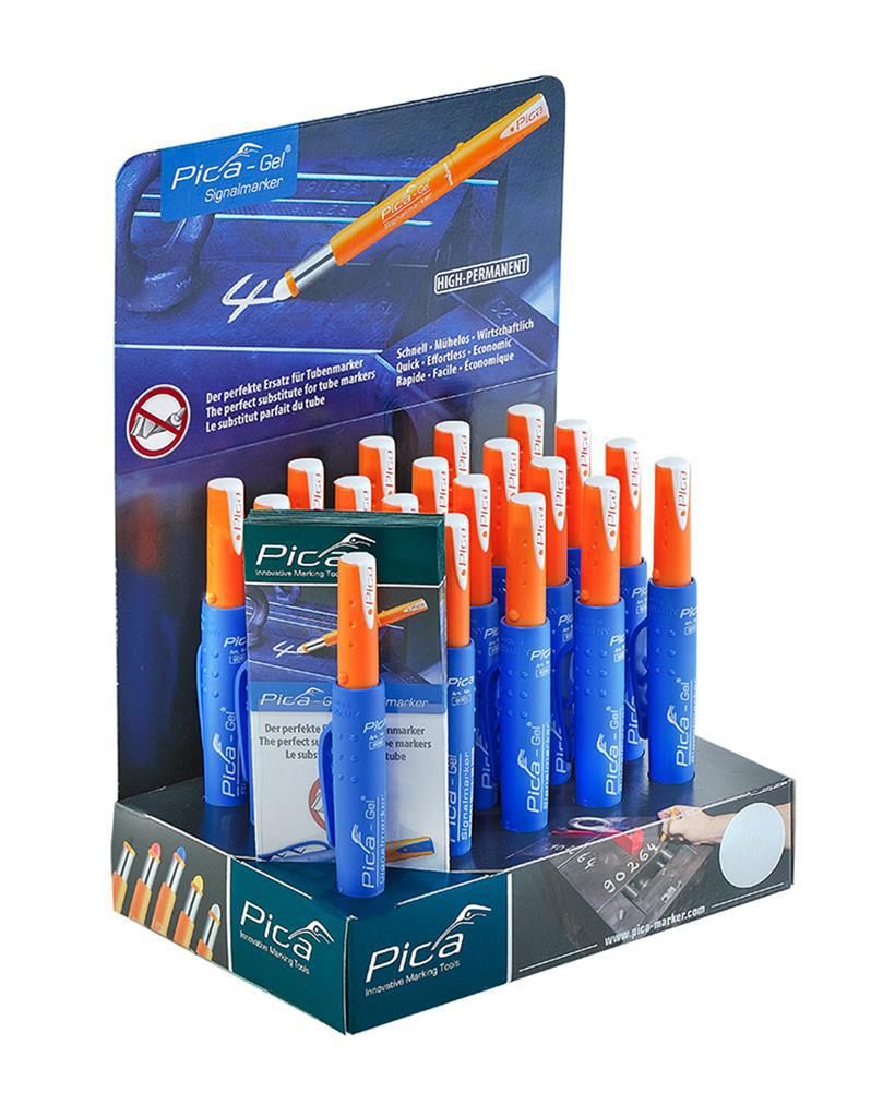Pica 8025 GEL Signalmarker 20x wit display - PI8025