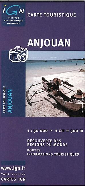 IGN - IGN ANJOUAN 1 50 000
