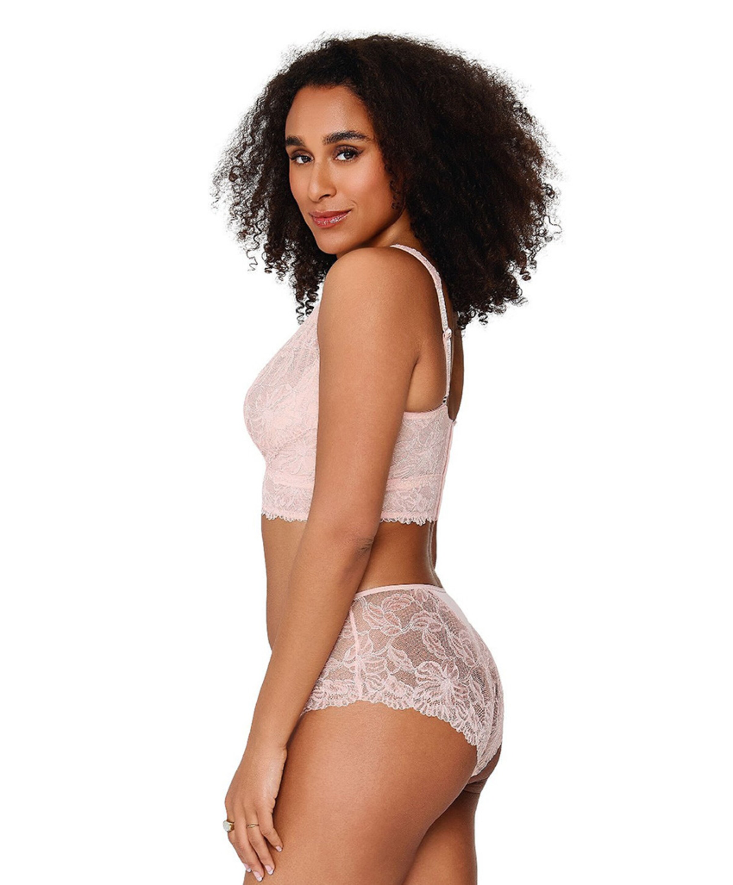 LingaDore Dames slip roze