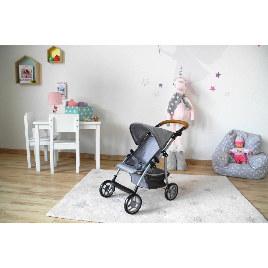 knorr toys® Puppenbuggy Liba, stone brown