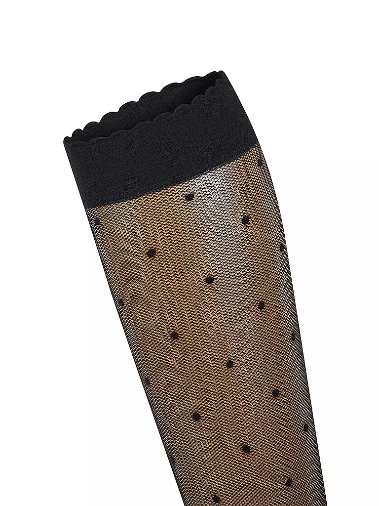 FALKE Kniestrümpfe DOT 15 Den black schwarz