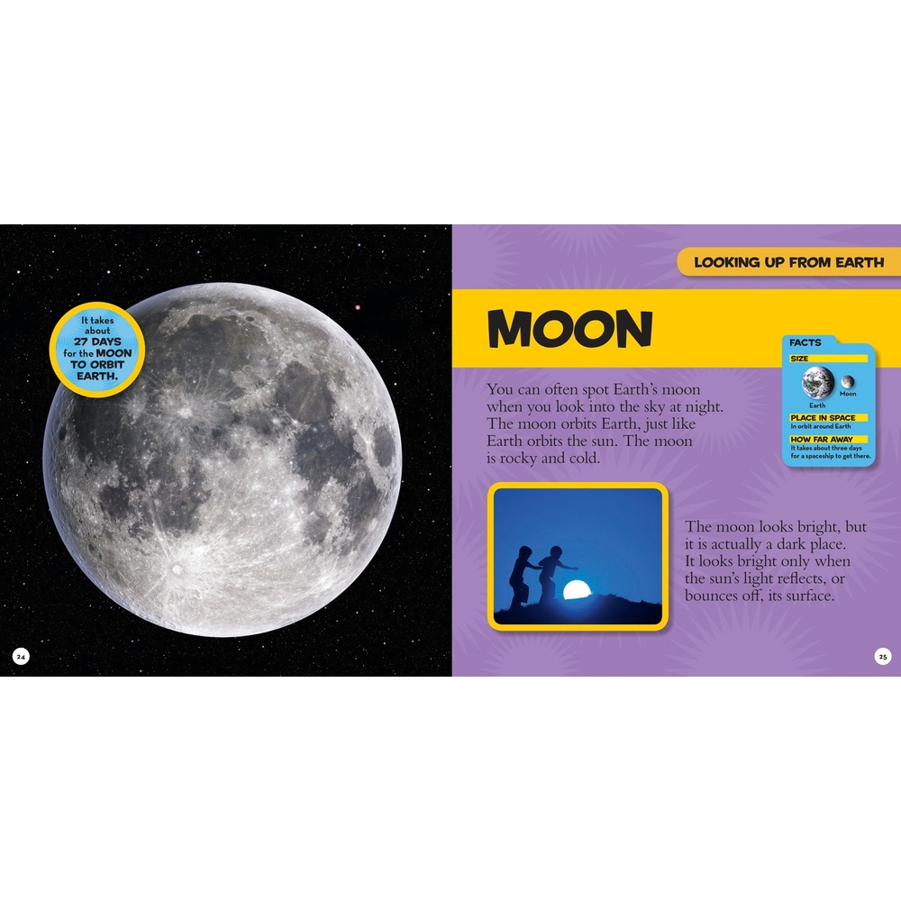 National Geographic Little Kids Erstes großes Weltraumbuch (gebundene Ausgabe)