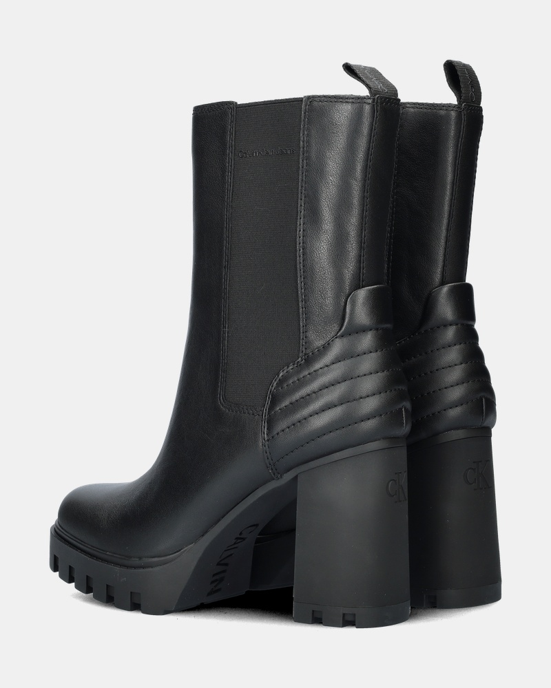 Calvin Klein Platform Chelsea Chelseaboots  - zwart