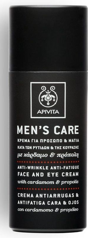 Apivita - Men's Care - Oogcrème - Anti-Rimpel - Anti-Vermoeidheid