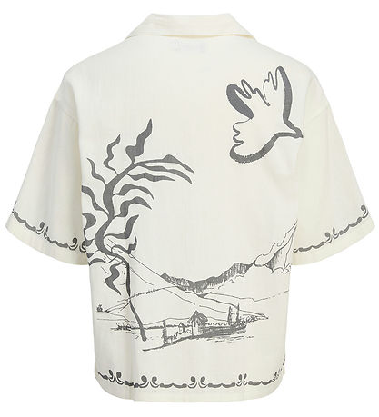 Jack & Jones Hemd - JorAcapulco - Cloud Tänzer m. Print