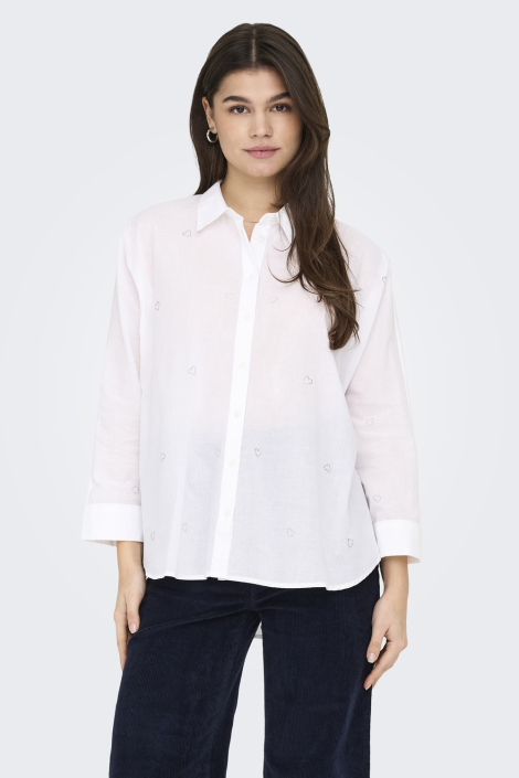 Only witte dames blouse