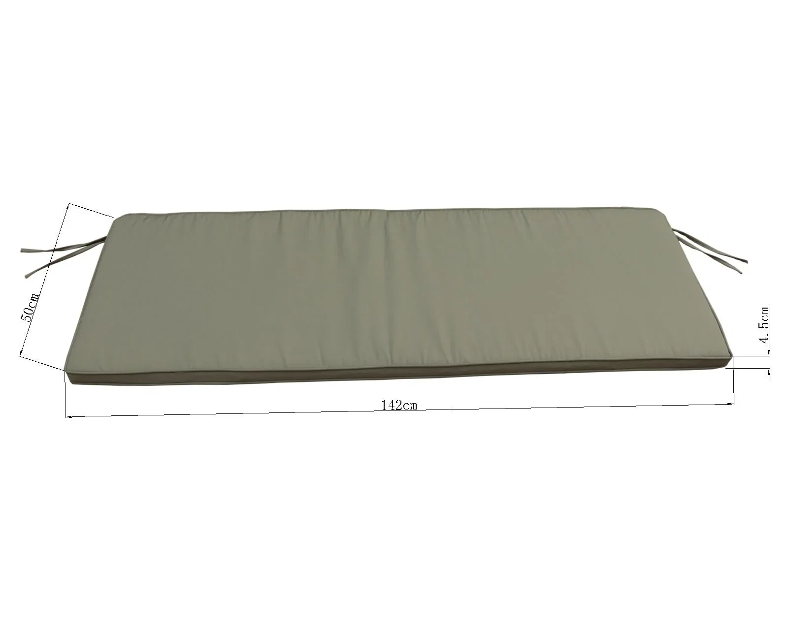 Benkpute Oslo Lengde 142 cm