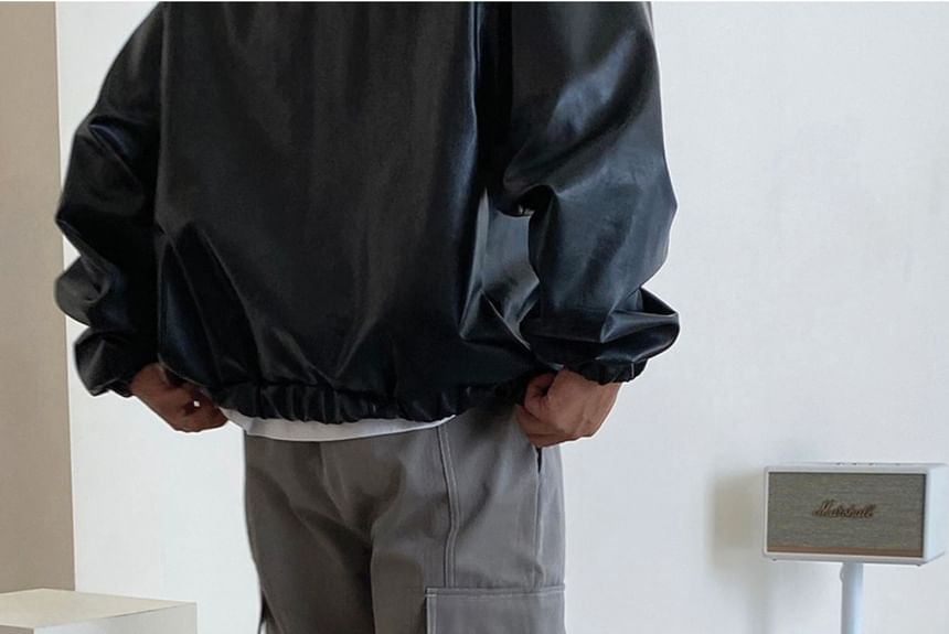 SeoulPop - Cargobroek met trekkoord in de taille en rechte pijpen