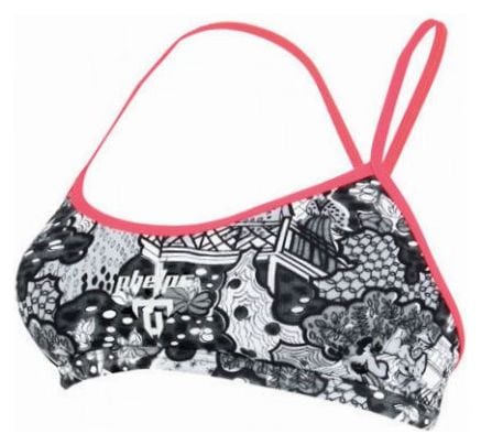 Haut de Maillot de Bain 2-Pièces Femme Michael Phelps Kokeshi 2 Noir / Rose