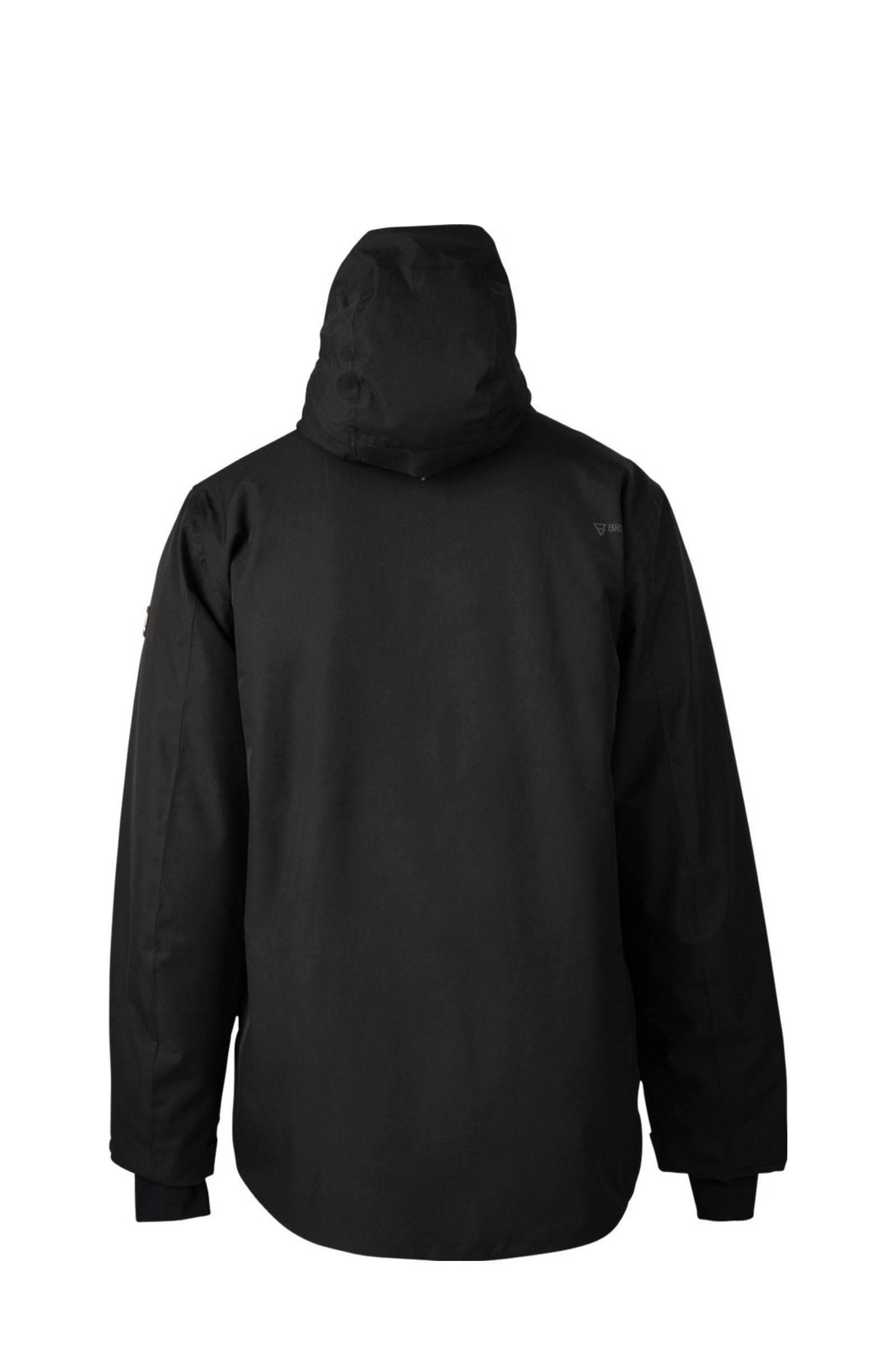 Brunotti ski-jack Bartonas zwart/oranje