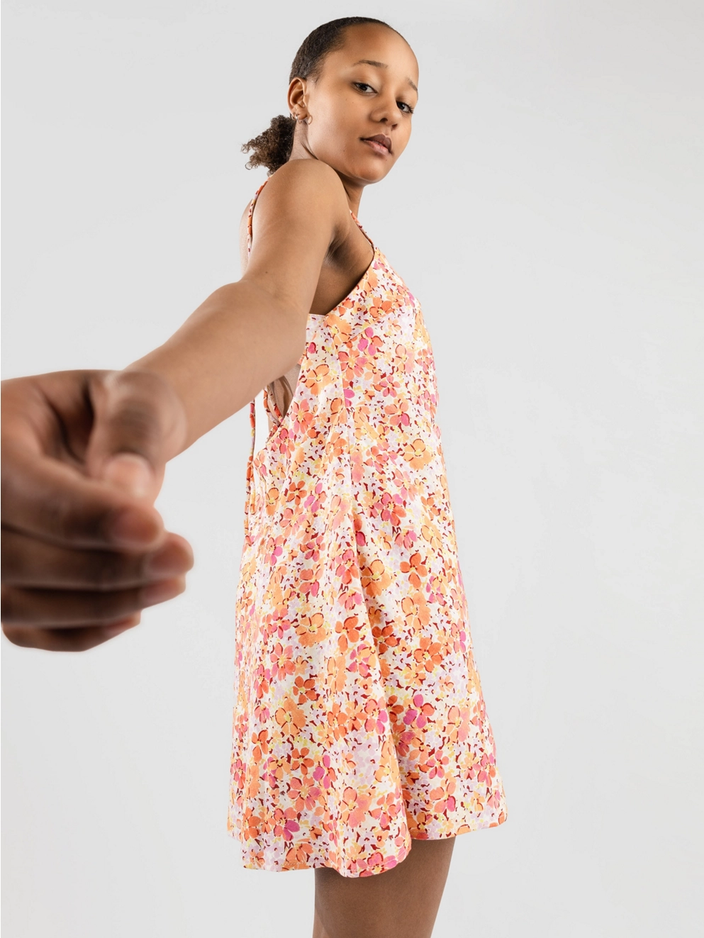 Rhythm Rosa Floral Dress pink