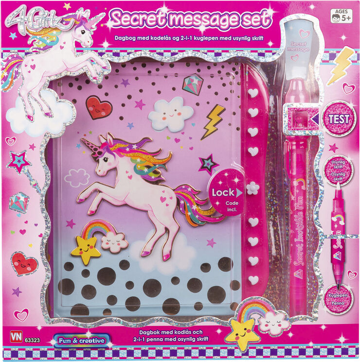 4-GIRLZ 4GIRLZ BOGmKODE-SECRETPEN