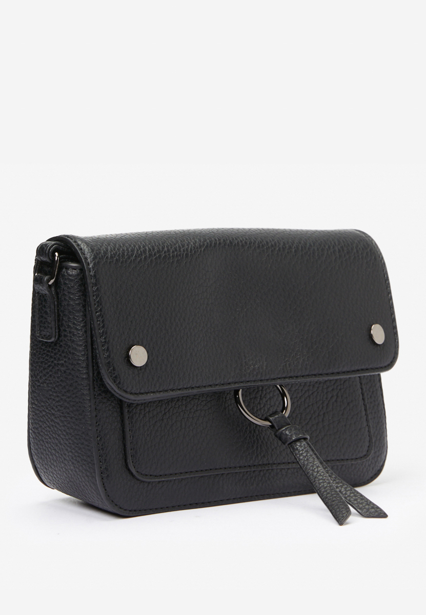 Sac besace femme noire Ascend