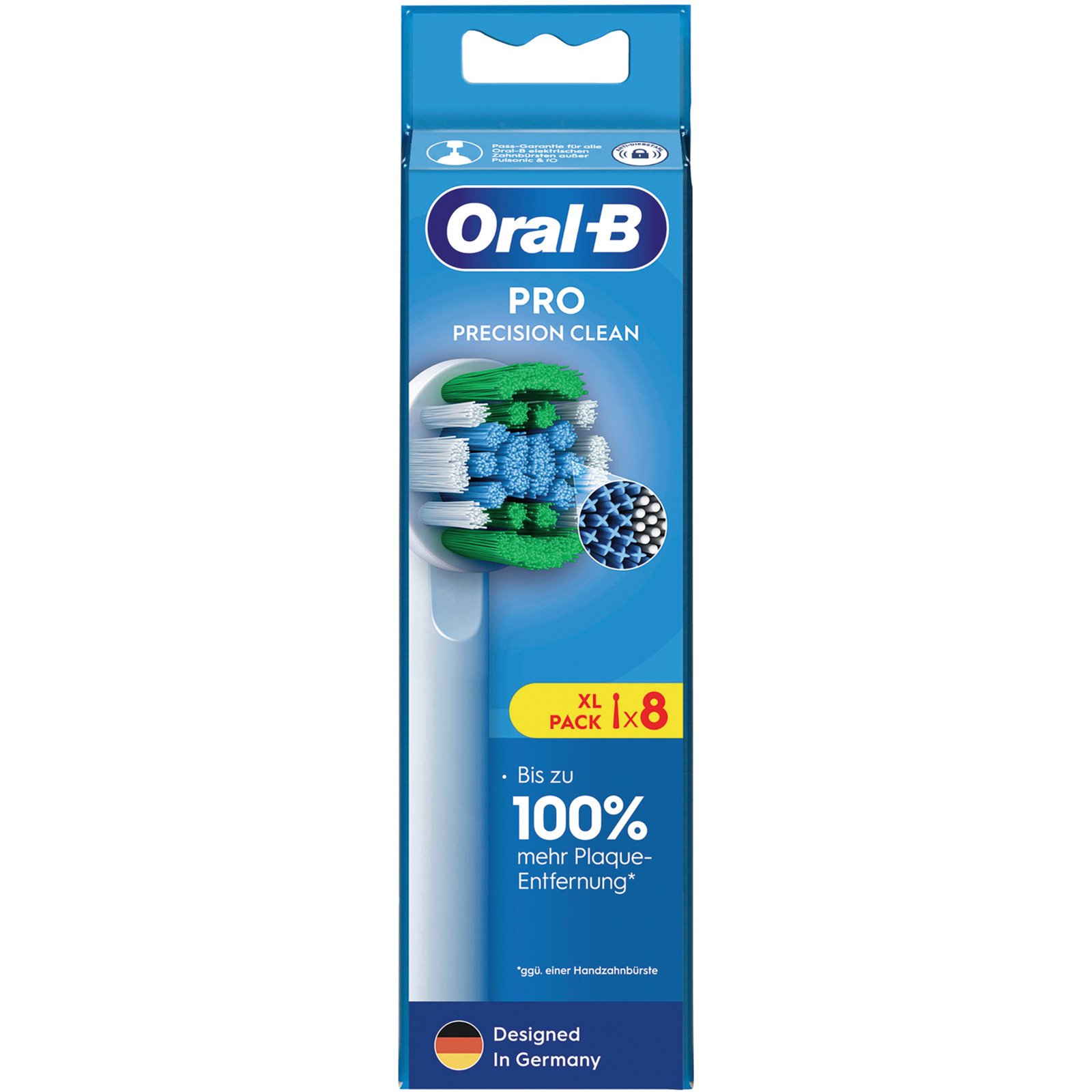 Oral-B Aufsteckbürsten Pro Precision Clean, 8 Stück