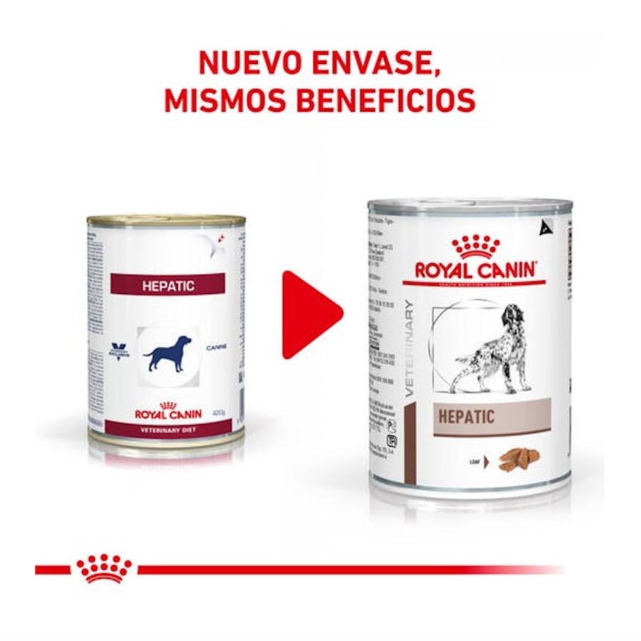 Royal Canin Veterinary Diet Hepatic em lata para cães