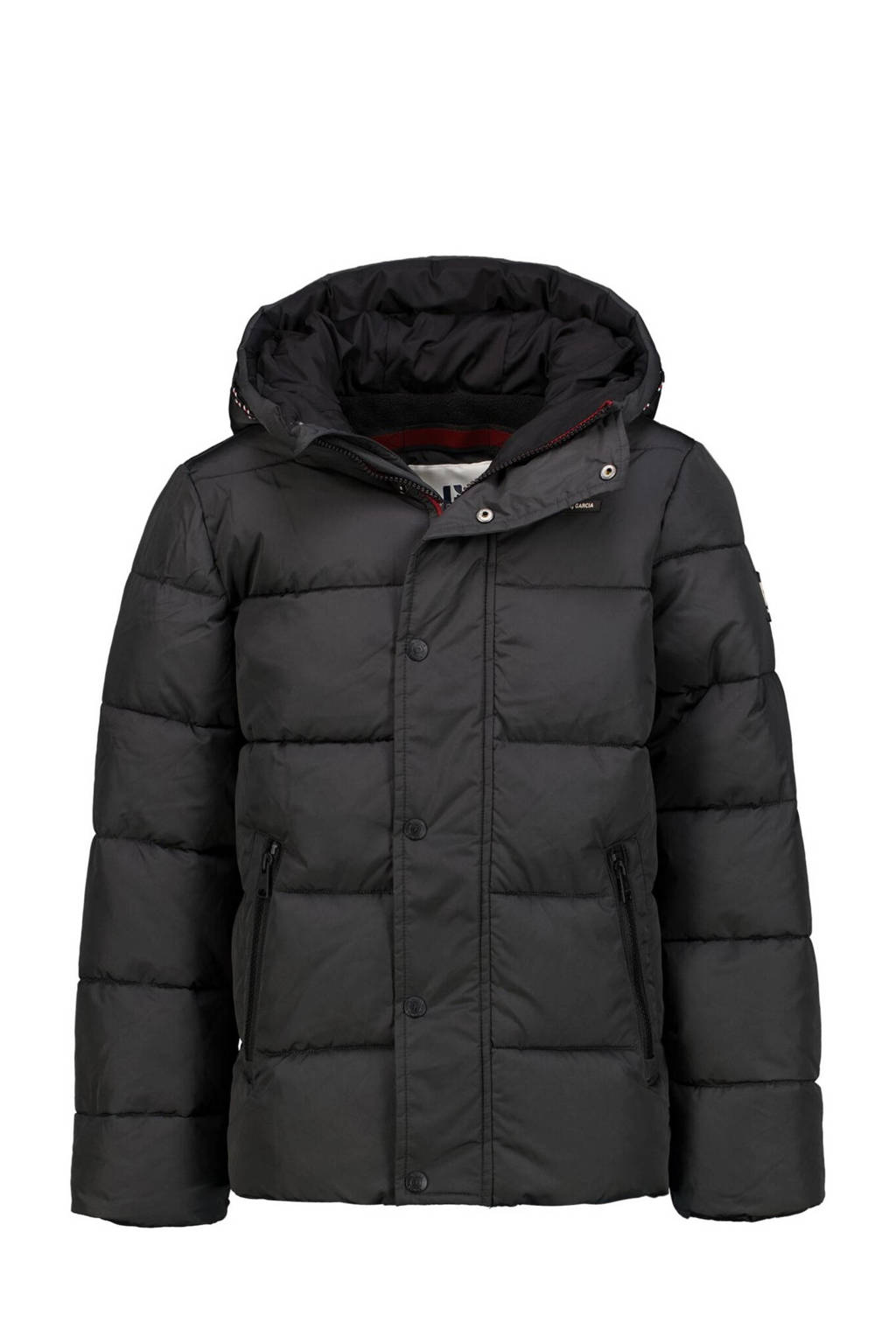 Garcia gewatteerde winterjas donkergrijs