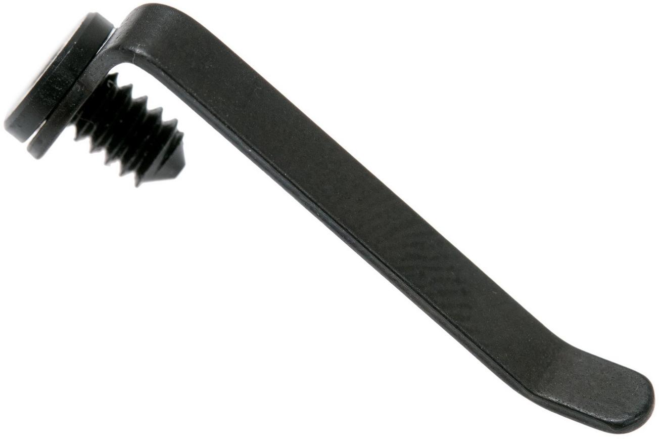 Rick Hinderer Investigator Clip & Screw set, black