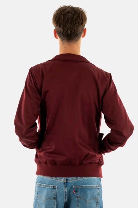 Blousons et vestes harrington original burgundy
